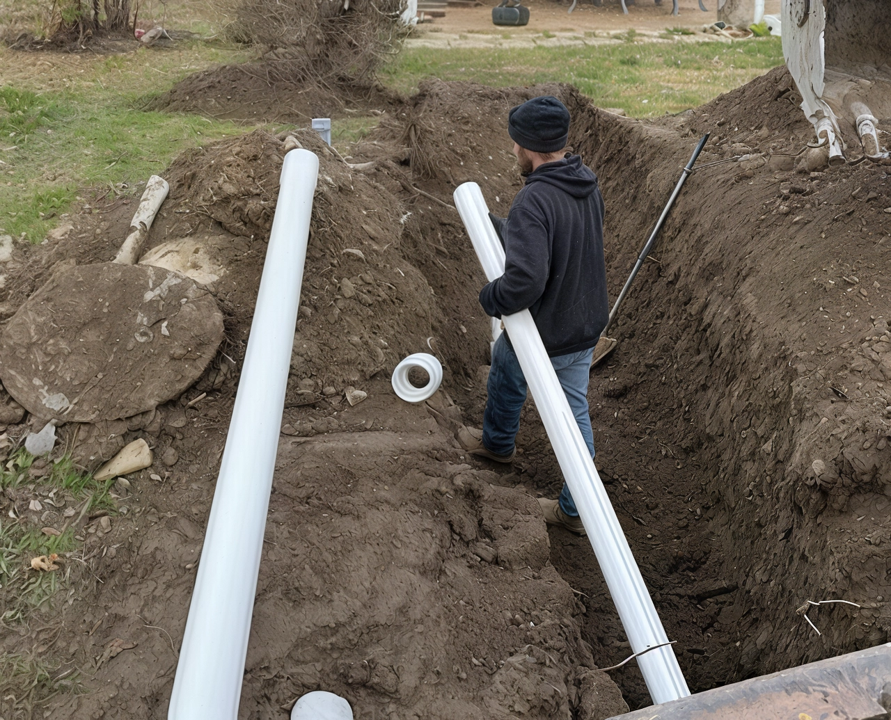 Sewer Tie-In